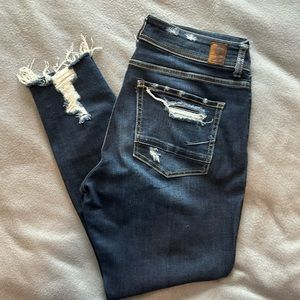 BKE Gabby Curvy fit, high rise, ankle skinny. Sz 29